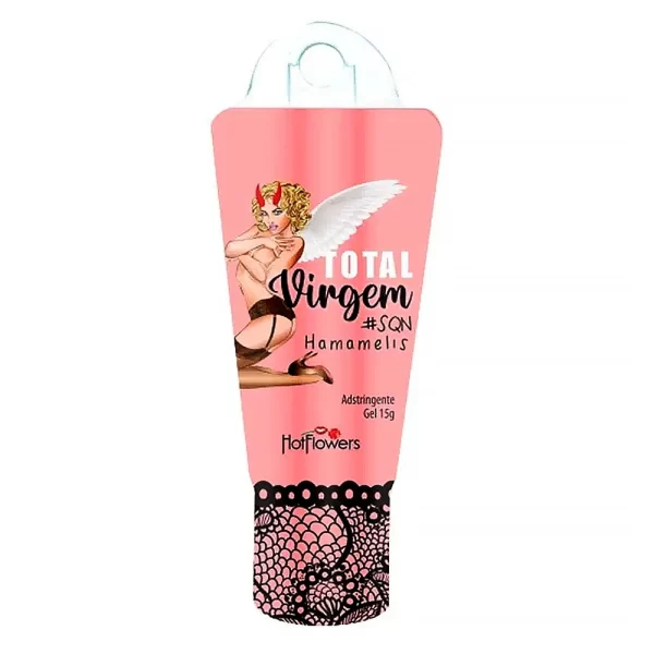 Total Virgem Apertadinha Gel Adstringente  15Gr Hot Flowers