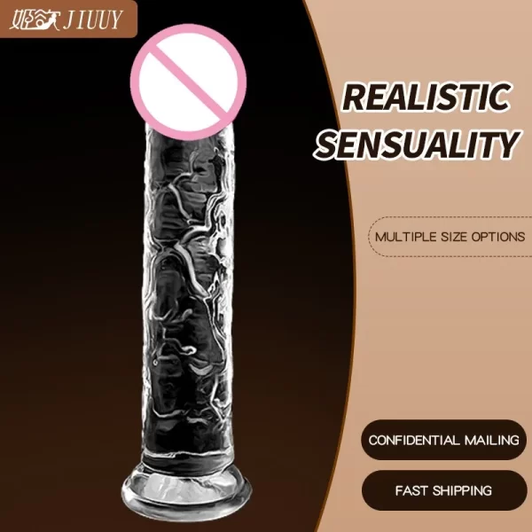 Vibrador realista com ventosa enorme - Image 3