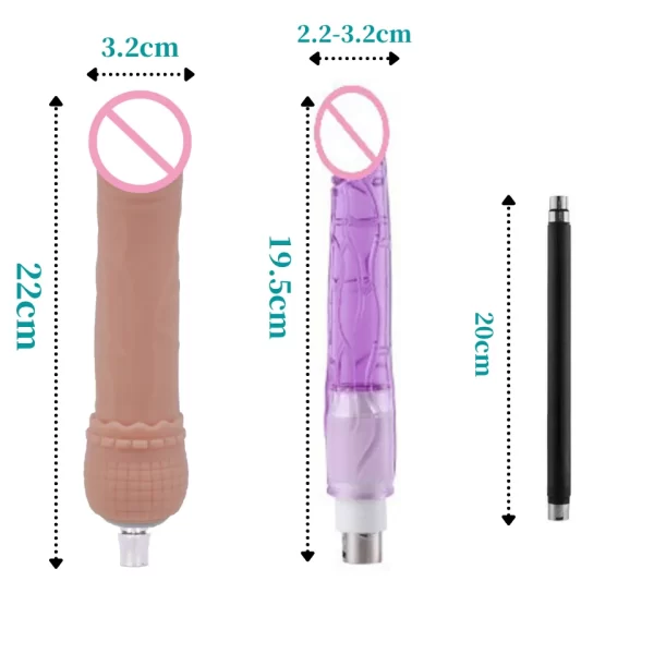 Poderosa máquina de sexo com vibrador de controle remoto Varios modelos - Image 17