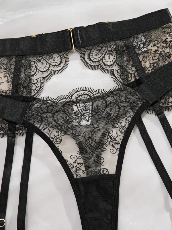 Ellolace lingerie de luxo roupa erótica renda sexy - Image 11