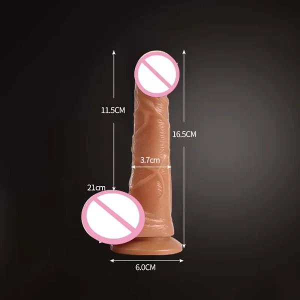 Vibrador realista com ventosa enorme - Image 8