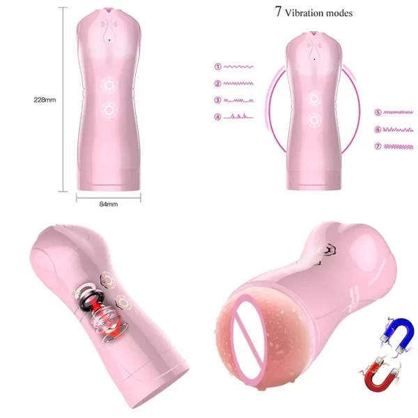 Masturbador automático para homens boquete vagina real máquina de sucção - Image 12