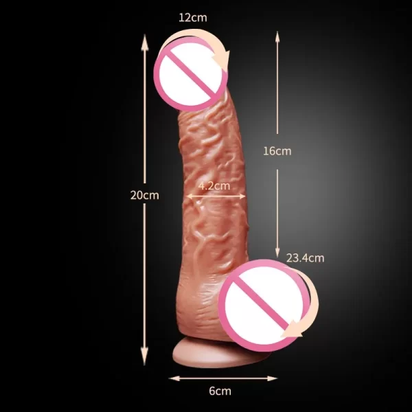 Vibrador realista com ventosa enorme - Image 10